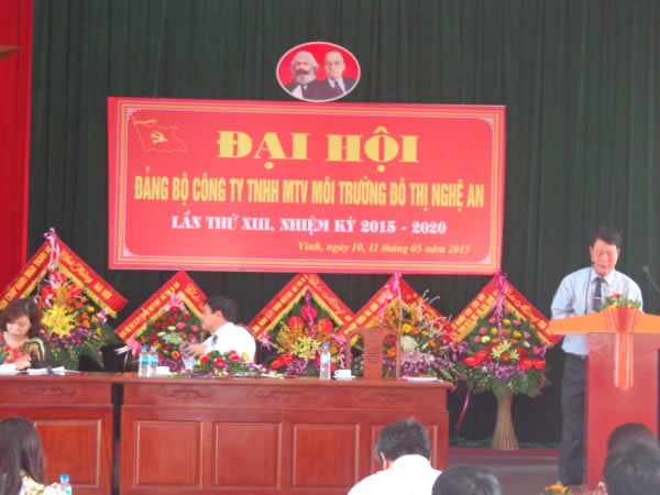 Đại hội Đảng bộ C&ocirc;ng ty nhiệm kỳ 2015-2020