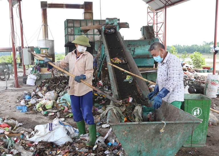 Xử lý thu gom rác thải, chất thải sinh hoạt